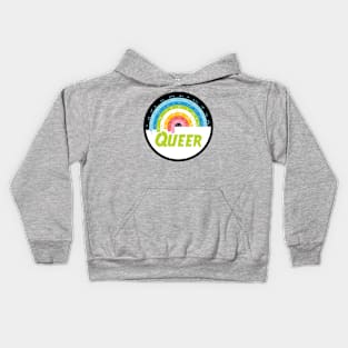 Rainbow Orb [queer] Kids Hoodie